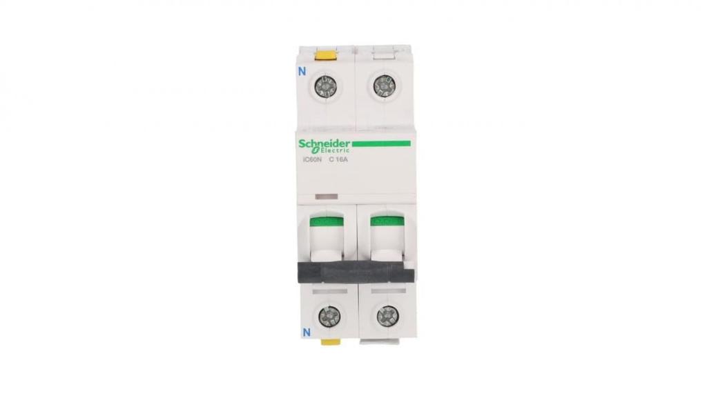 Circuit breaker iC60N-C16-1N C 16A 1N-pole A9F04616