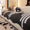 Wave Edge Special-Shaped Sofa Cushion, Modern Simple Wind Sofa Cushion, Universal In All Seasons, One-Piece Non-Slip Sofa Cover