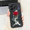 For Realme C61 RMX3939 RMX3930 C63 RMX3939 Case For Realme C63 Cover Luxury Fashion Flower Kawaii Girl Cute Cat Shockproof Shell