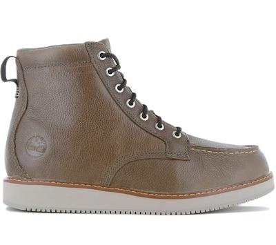 Redwood Edge Mid Lace Boot - Men's Boots Leather Brown TB0A6CUT-W01 ORIGINAL