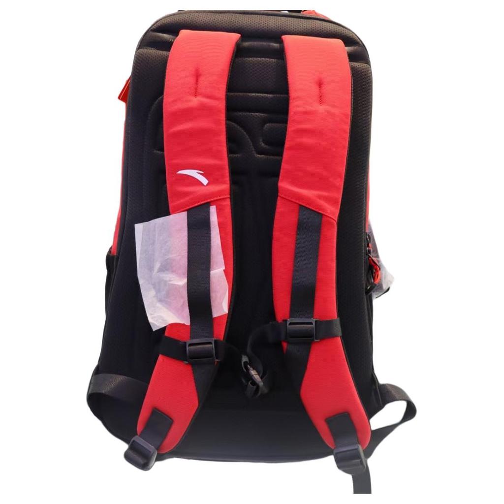 New Anta Polyester Backpack Regular Unisex Black 492130705-1