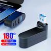 Rotatable USB HUB USB3.0 2.0 Type C HUB USB Splitter 4 Ports Multiple Expander For Computer Laptop MacBook U Disk Data Transfer