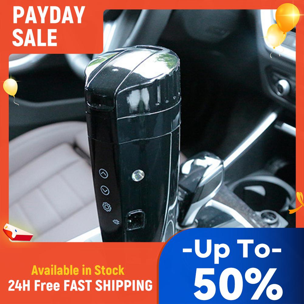 

12V-24V Car Heated Smart Mug Digital LCD Display Coffee Milk Heated Kettle Smart Temperature Control Cup Stainless Steel China Mainland