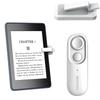 Ergonomic White Page Turning Remote Control Suitable for E Readers Tablets Enhances Reading Comfort Easy Page Navigation