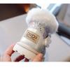 Kids Warm Fleece Lined Waterproof Winter Snow Ankle Boots For Boys And Girls