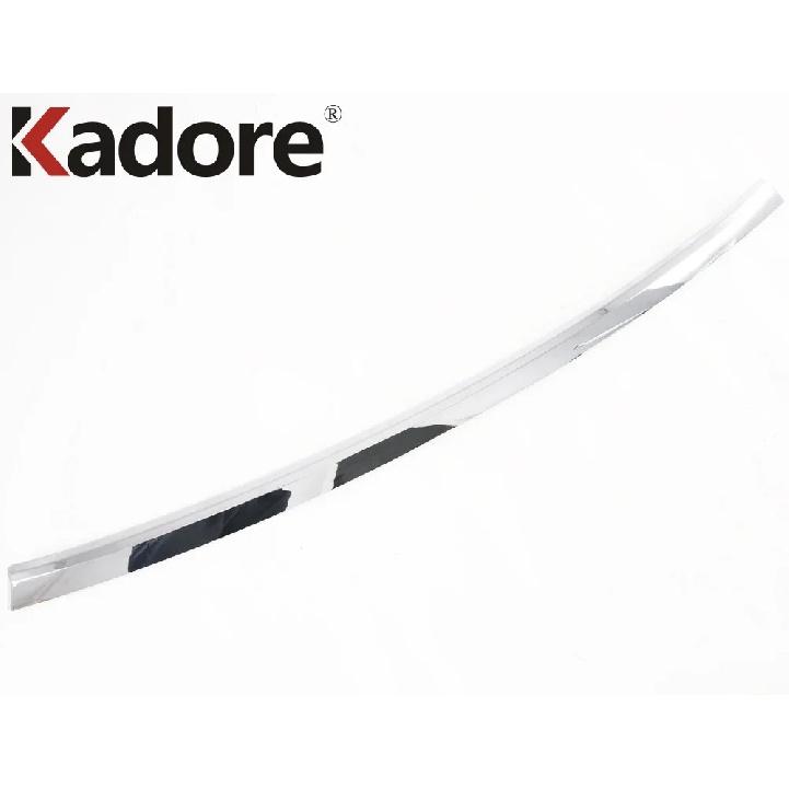 For Ford Explorer     Carbon Fiber Front Hood Engine Cover Trim Bonnet Grille Lip Molding Strip Car Accessories ABS Chrome