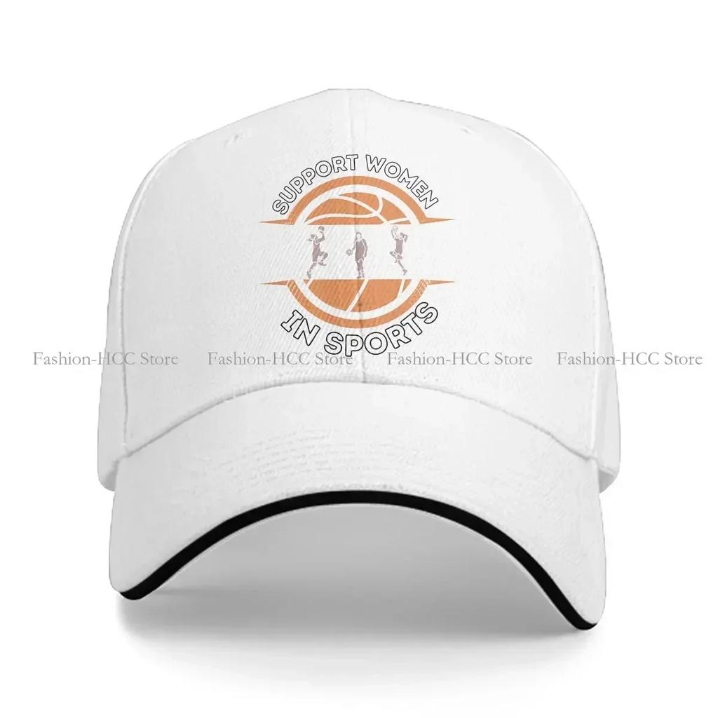 Support Women In Sports Solid Color Baseball Caps Peaked Cap Basketball Sun Shade Hats Unisex Women