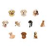 500 Stickers/roll Labrador Retriever Animal Stickers Cute Children's DIY Suitcase Skateboard Roll Stickers
