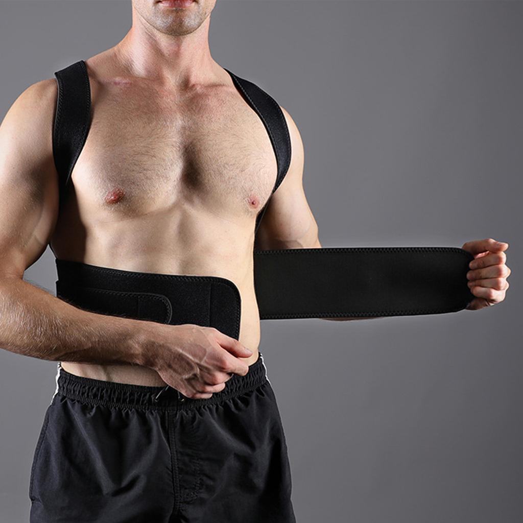 Breathable Adjustable Postures Corrector Back Support with Adjustable Straps for Customs Fit Comfort In Daily Routines