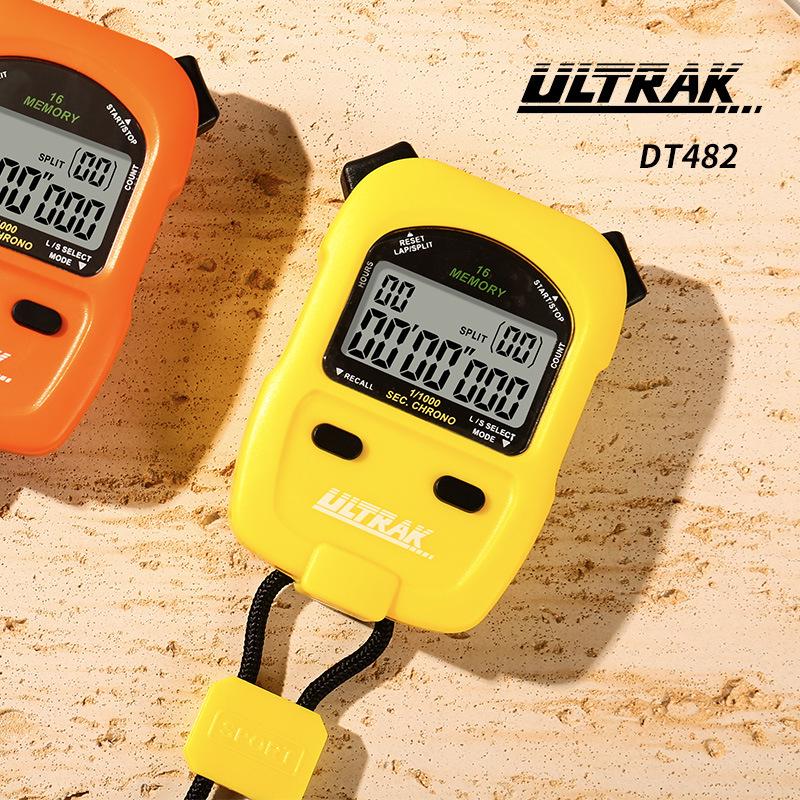 DT482A Professional Track & Field Stopwatch Timer for Fitness, Referee, and Student Competitions фиолетовый