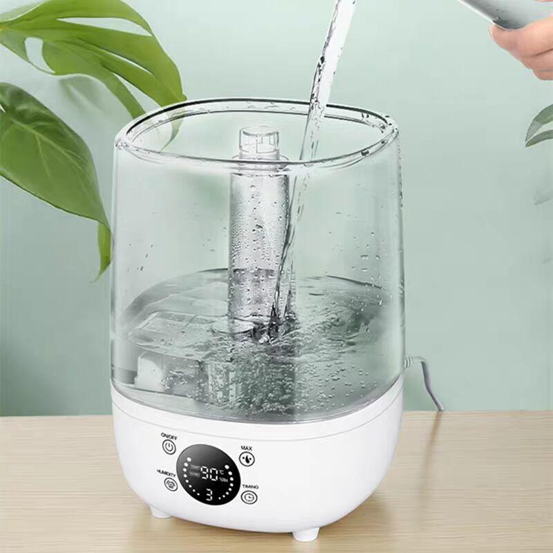 2000ML Smart Electric Air Humidifier Remote Control Timer Double Mist Essential Oil Aroma Diffuser Home Office Adjustable Fogger