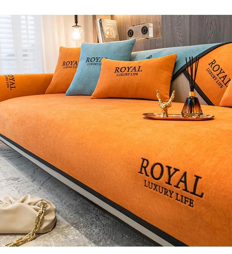 

Універсальний чотирисезонний килимок на диван з шенилу, нековзкий чохол для дивана для вітальні, кутовий диван, подушка для сидіння, захисні чохли 1pc 30x50 pillowcase