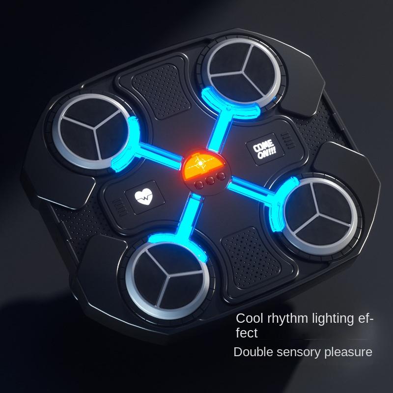 Smart Bluetooth Boxing Target Home Fitness Light Music Boxing Trainer Children Boxing Machine Boxing Wall Target