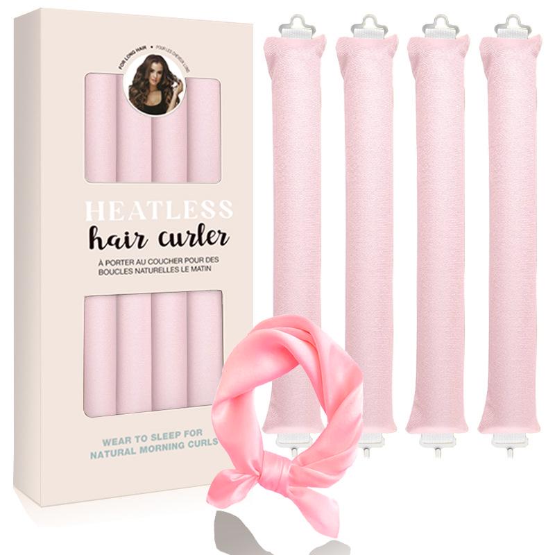 Cross-border Lazy Sleeping No-Heat Curling Tool: European & American Style