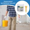Transparent Waterproof Sealant Adhesive Leaky Walls for Roof Repair UV Resistant Sealant for Window Wall Tile Shower On Concrete