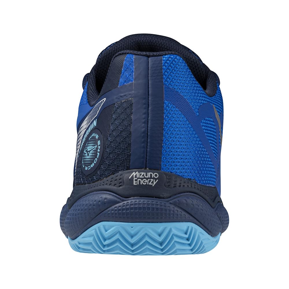 Tennis Shoes Wave Enforce Court OC Artificial Grass Court Club Activities Lightweight Soft Tennis Hard Tennis Blue x White x Navy cm 3E [Mizuno]