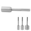 T Post Driver 5 Pits Shank Steel Fence Post Driver Hand Post Pounder Hammer Drill Attachment 20cm Length Fence Post Driver
