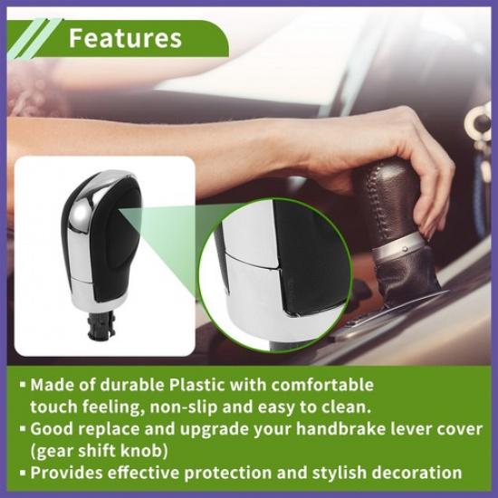 Automatic Gear Shifter Knob for VW Tiguan 09-24 Stick Shifter Knob Black