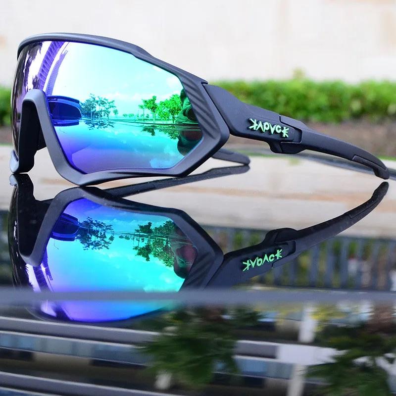 Kapvoe Marque Hommes Lunettes de Soleil Pêche Randonnée Vélo Femmes Lunettes Vélo de Route Lunettes Vélo Lunettes de Cyclisme Oculos Ciclismo