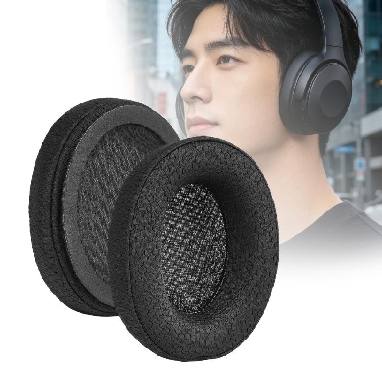 2Pieces Headphone Earpads Replacements For H17 Ear Cushions High Density Foam And Securely Fit Earcups for Travel