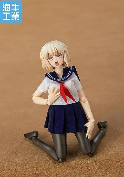 Kaigyu Kogyo Figure Base Scale 16cm 2023 Uniform World Series 3D Cute Girl 1/12 [Item]