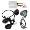 36V 500W Bike Controller Thumb Throttle Set Multi Protection Sensitive Control Brushed Controller with Thumb Throttle