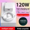 120W High-Efficiency Fast Charger with 6A Cable for Huawei P40/Mate50pro and Honor 66W