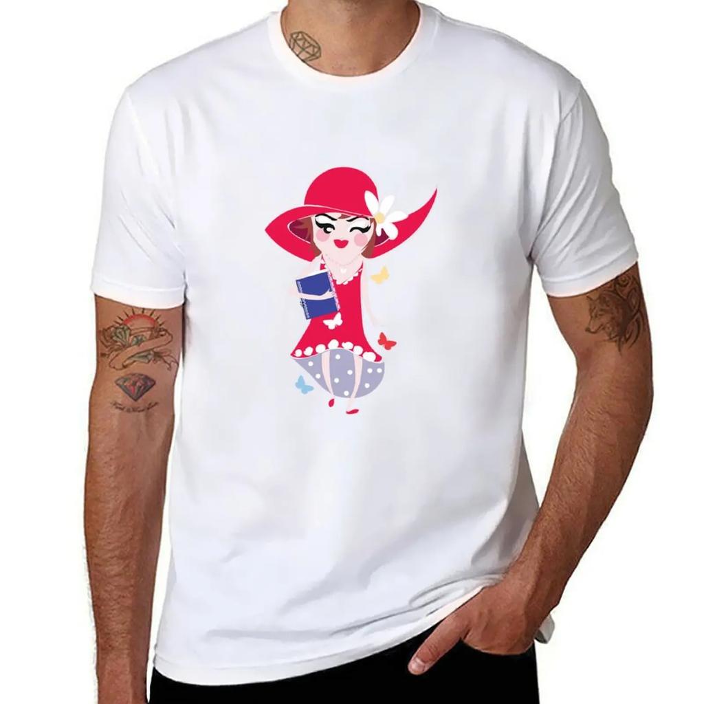Summer Girl TShirt korean fashion oversized graphic tee Mens tshirts