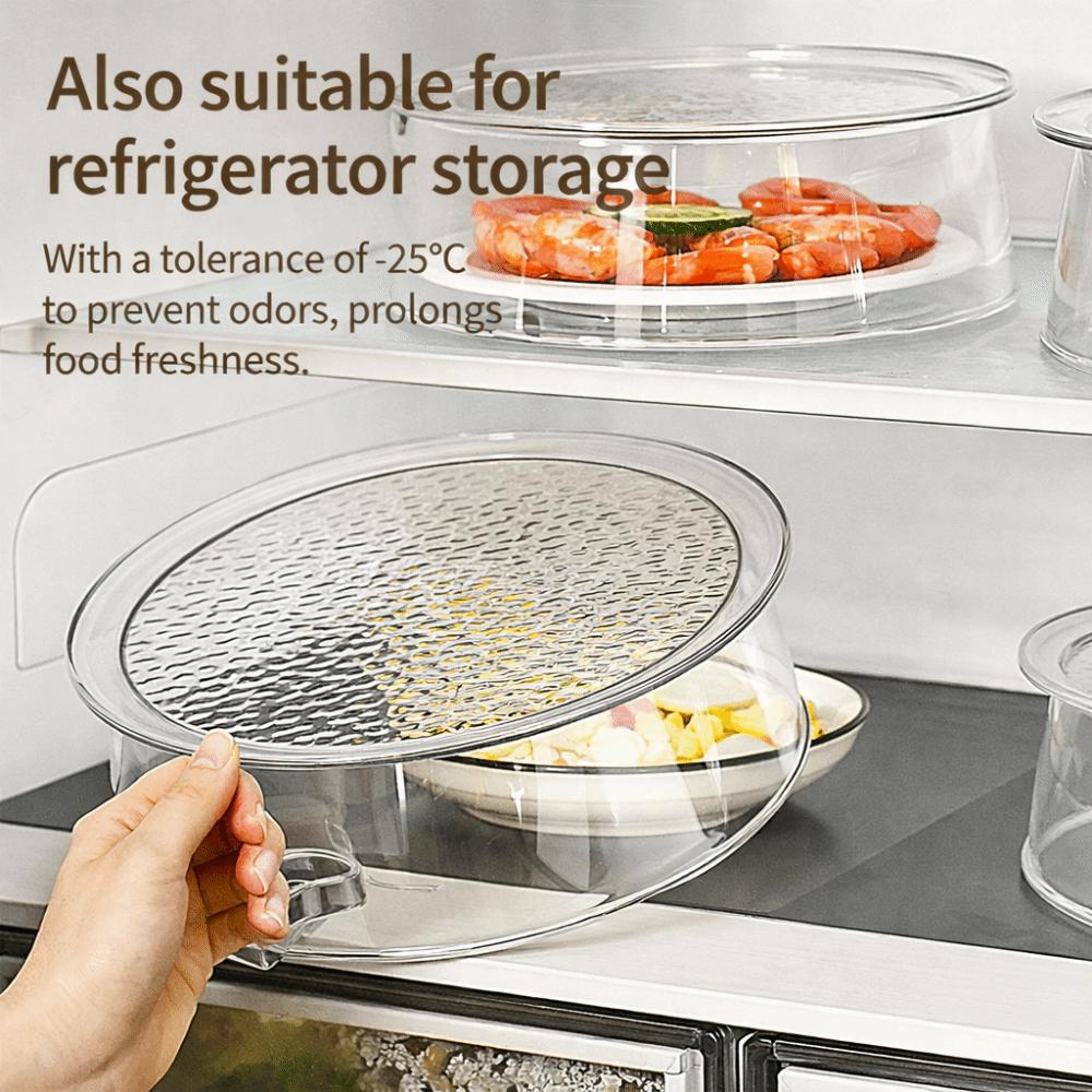 Stackable Food Insulation Cover Splash Bowl Cover Durable Vegetable Fruit Platter