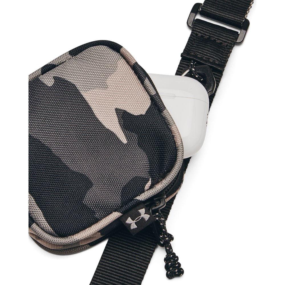 New Under Armour Polyester Crossbody Bag, Shoulder Bag Small Unisex Black 1380923-001
