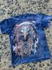The Mountain American Eagle Native Indian USA Size Small Unisex T-Shirt