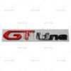Car GT Line 3D Metal Chrome Zinc Alloy Emblem Car Badge Body Fender Adhesive Emblem for Peugeot GT RCZ 308 508 3008 5008