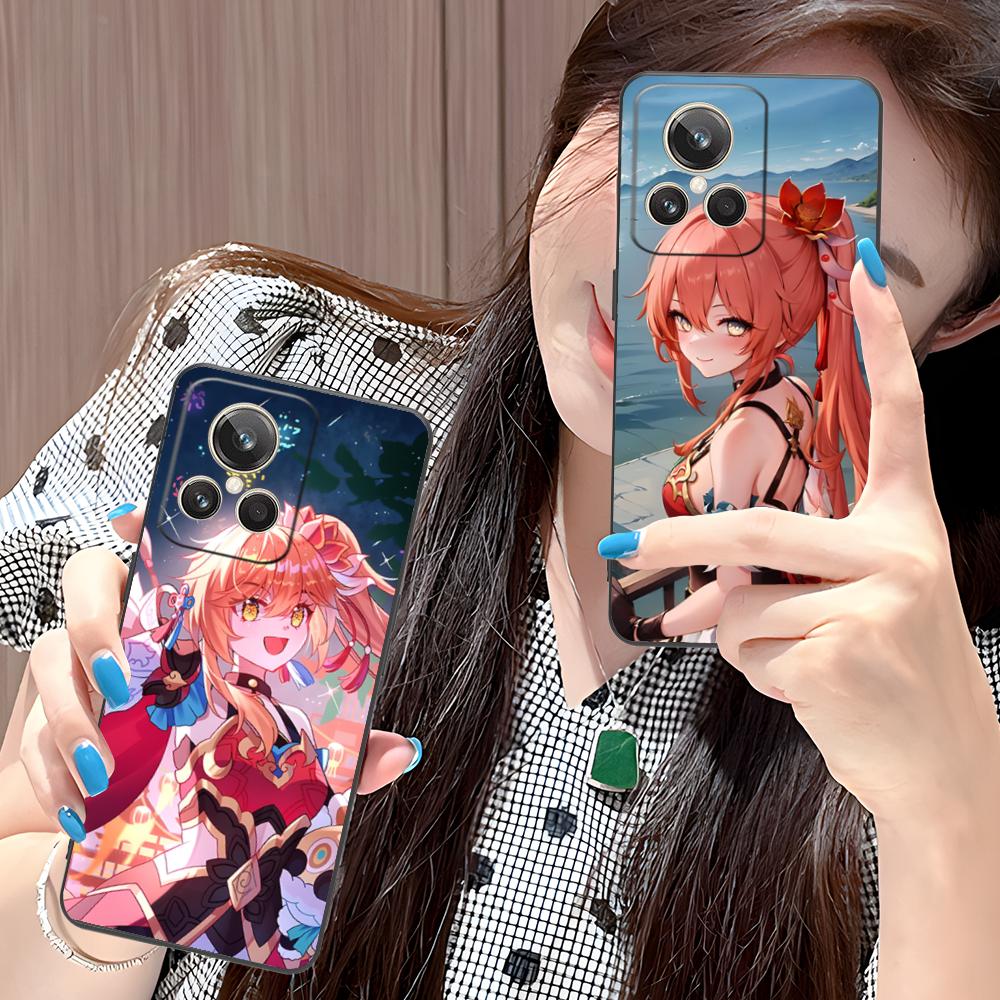 HSR Guinaifen Matte TPU Mobile Phone Case for Realme GT 8 Neo Pro C75 73 71 C67 65 C55 53 C35 31 C20 15 Colorful Cover