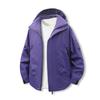 Men's Solid Color Hooded Large Pocket Jacket Outdoor Leisure Sports Fashion Jacket