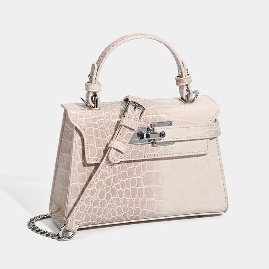 New Niche Design Crocodile Embossed Luxury Sophisticated Versatile Crossbody Shoulder Handheld Bag for Women
