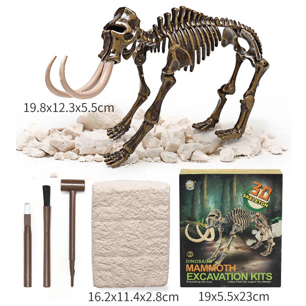 Dinosaur  Digging Game Kit Kids Dino Sandbox Activity Set
