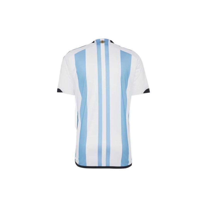 Adidas Argentina 23/23 Messi Winners Home Replica Jersey White/Light Blue Men Streetwear IB3597