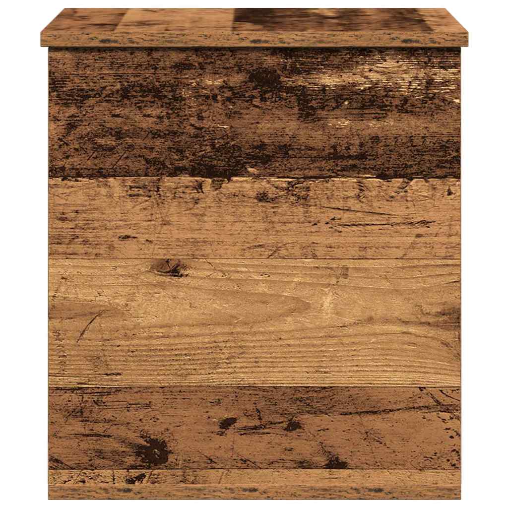 Storage Box Reclaimed Wood 40 x 42 x 46 cm Engineered Wood