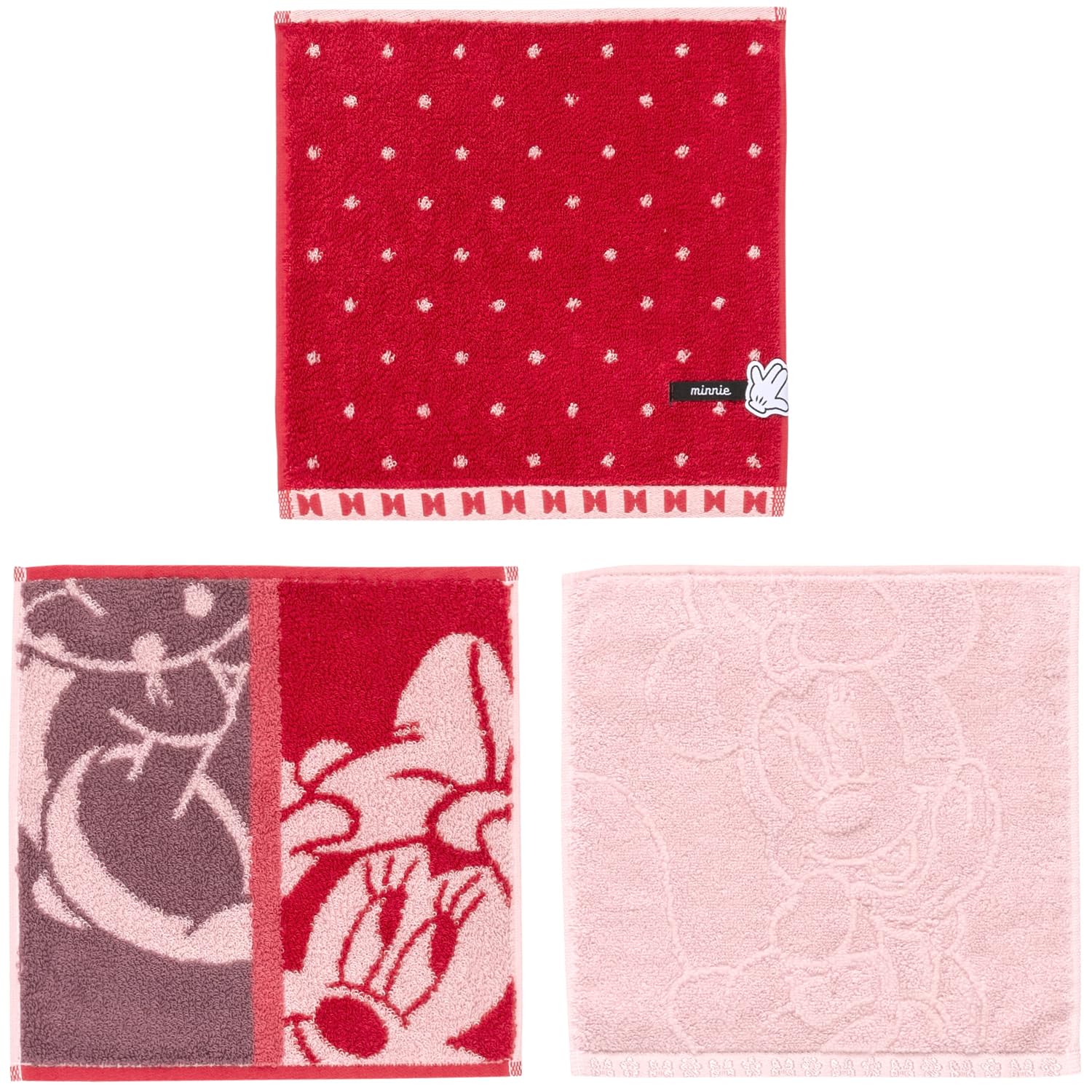 

Институт полотенец Disney Mini Towel Minnie Mouse Set of Fast Low Gift Japan Technology [Персонаж Диснея] #modern 3, Пушистый, Впитывающий, 100% Хлопок,