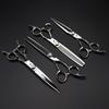 7.0" Dima Xi Pet Grooming Set: 4-Piece Scissors & Comb Kit