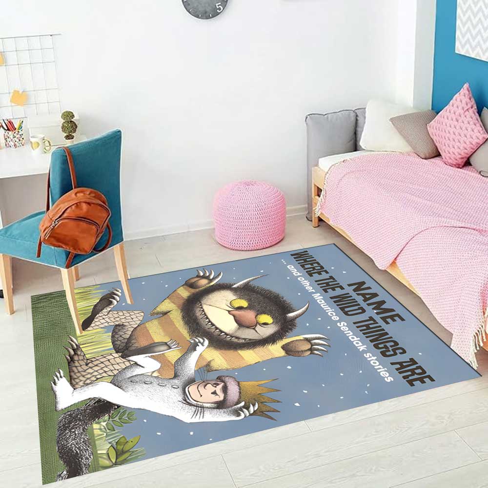 Warner Bros. Lavori (22) Personalizza il tuo tappeto con nome, cuscino per sedia da ufficio, regalo per camera da letto, soggiorno di casa.