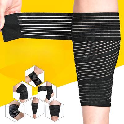 Sports Bandage, Elastic Knee Pads, Thigh Warmers, Calf Anti-cramp Self-adhesive Sheaths, Leg Wrapping Tape, Strain Protection