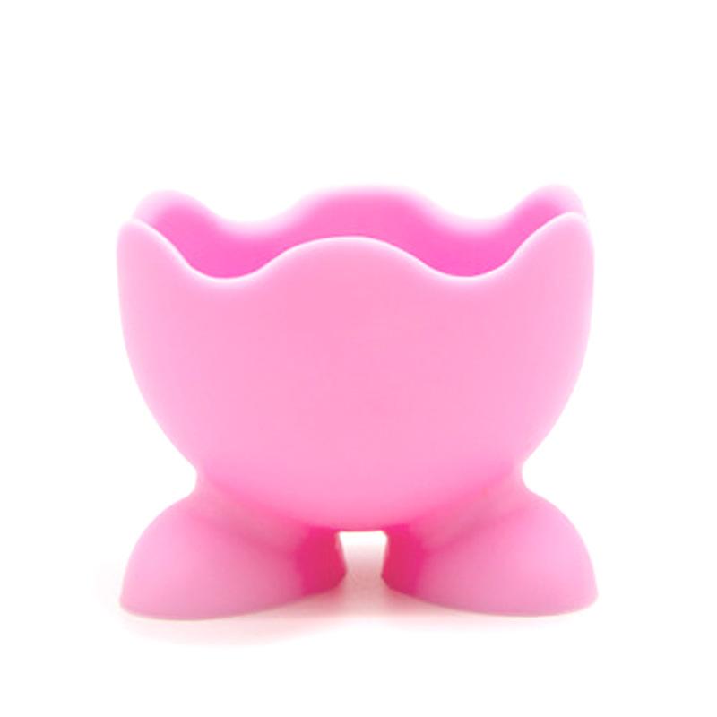 5Silicone EggCup Holders Drying Egg Storage Rack Food Grade Boiler Egg Poacher Cups Bracket for Kitchen Breakfast Cooking Tools