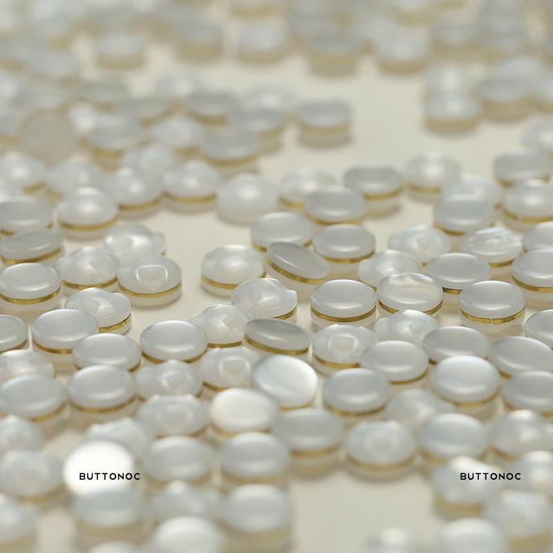 5Pcs Pearlescent Clothes Decorative Button-Up Shirt Knitted Cardigan Dark Eye Buttons Resin Dress Wool Clothes Buttons