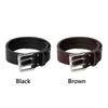 Y2K Double-Breasted Belt PU Leather Waist Chain New Leather Belt