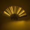 Rose Lace Edge LED Folding Fan - Wedding Gift & Dance Prop