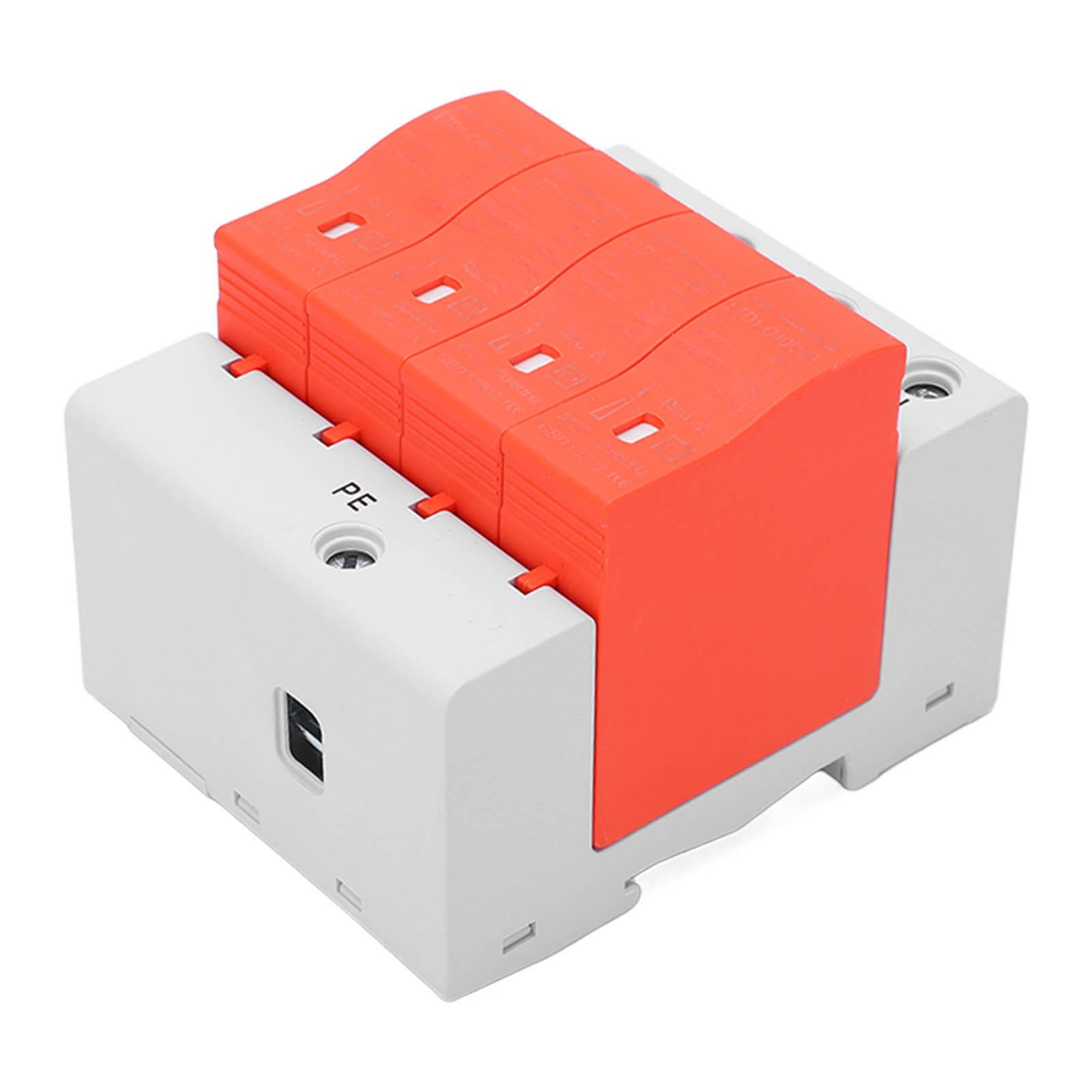 

Пристрій захисту від перенапруги Захист від напруги Розрядник Захисник 385В AC 2040 кА для дому 4P