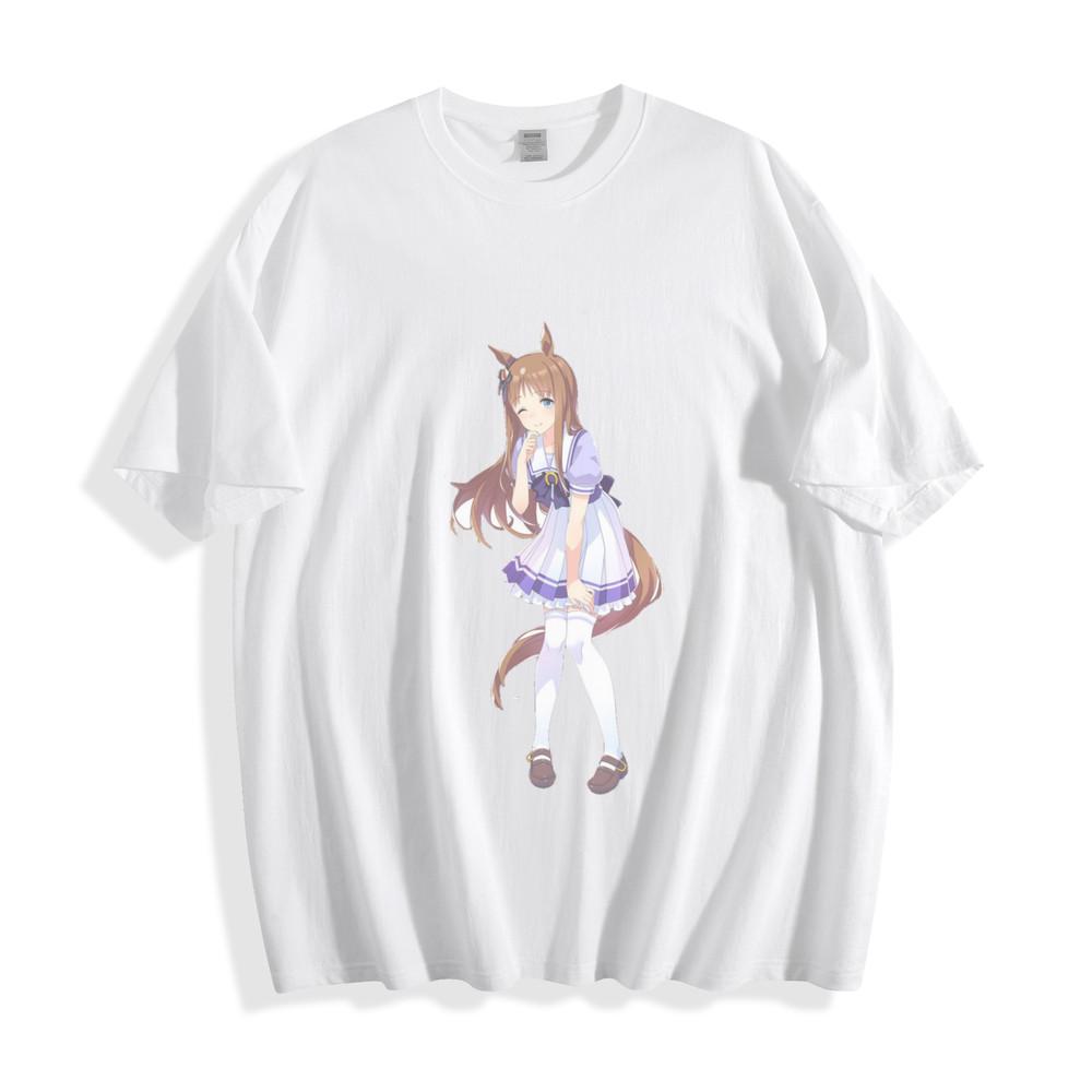 Umamusume Grass Wonder T-Shirt - Spirited Chibi Design Unisex Tee