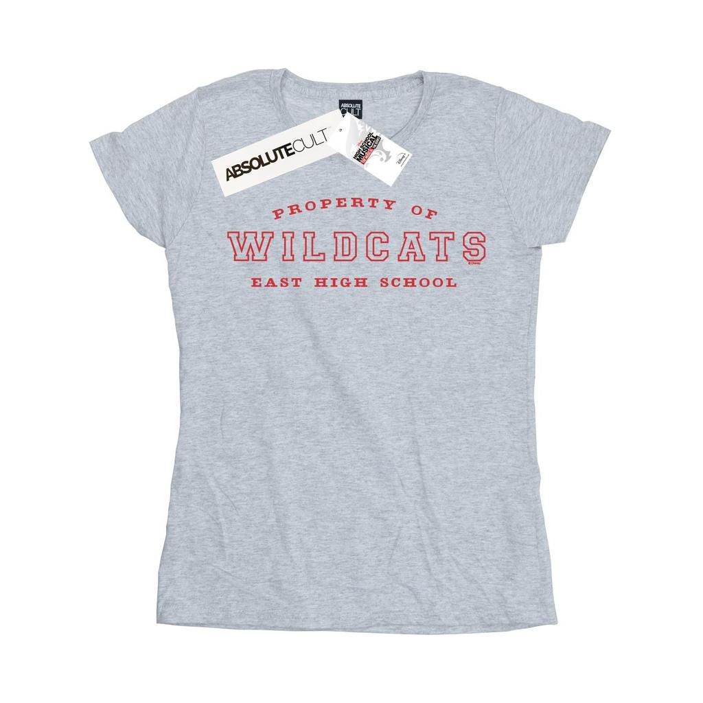Disney Womens/Ladies High School Musical The Musical Property Of Wildcats Cotton T-Shirt