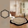 French Style Carpets for Living Room Irregular Shape Bedroom Decor Carpet Fluffy Soft Lounge Floor Mat Thick Plush Cloakroom Rug